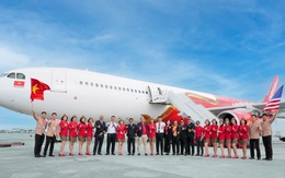 Chuyên cơ chở 200 doanh nhân Việt Nam do HDBank tổ chức đã hạ cánh tại Mỹ