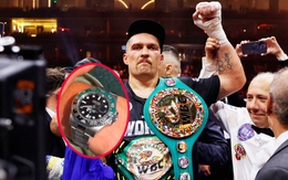 Oleksandr Usyk đeo đồng hồ fake nhưng chẳng ai nghi vì quá giàu