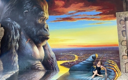 Nghỉ lễ giỗ Tổ, giới trẻ đổ xô check-in Bảo tàng tranh 3D Đà Nẵng