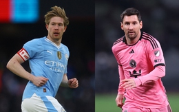 Fan Inter Miami ‘thổn thức’ với tin đồn De Bruyne sát cánh Messi