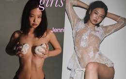 Jennie BlackPink gây bão với hình ảnh bán nude trên bìa tạp chí