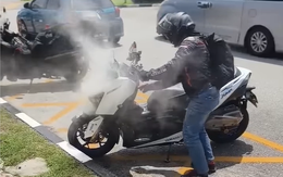 Yamaha lên tiếng về vụ xe máy bốc khói trắng nghi do lỗi phanh ABS