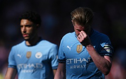 Sút 26 lần, Man City vẫn không thắng nổi đội cuối bảng