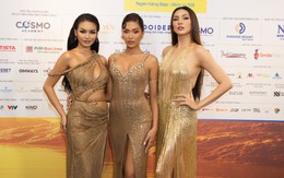 Võ Hoàng Yến váy áo lóng lánh đọ dáng cùng Tata, Mook