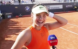 Emma Raducanu tiết lộ lý do liên tục bị không cho vào sân ở Rome