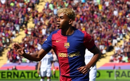 ​​Lamine Yamal gây sốt với màn ăn mừng 'cà khịa' Cristiano Ronaldo và Kylian Mbappe