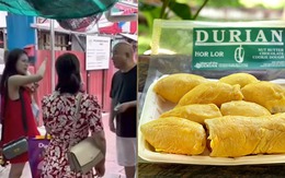 Khách đòi hoàn tiền dù đã 'chén sạch' quả sầu riêng
