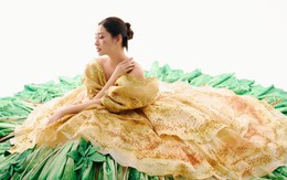 Lương Thùy Linh và váy bánh xèo: Chuyện kể từ trái tim của nhà thiết kế Nguyễn Minh Công