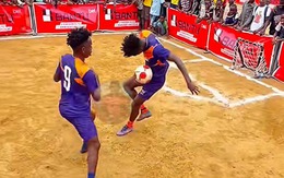 Trọng tài phấn khích trước skill qua người ghi bàn độc lạ