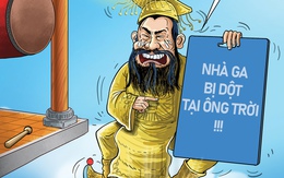 Ông Trời 'tới công chuyện' vì công trình bị dột