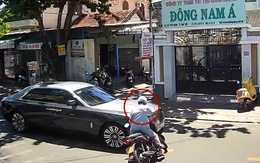 Va chạm với Rolls Royce, người đàn ông vội chạy đi ngay không cần biết đúng sai