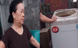 Bà cô bán máy giặt cũ giá 4 triệu, gần bằng máy mới khiến anh thợ điện choáng