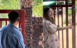 Cười sảng với màn làm chốt cửa cổng 'có cũng như không'