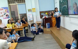 Buổi họp phụ huynh đầy tiếng cười ở 'rạp phim mini'