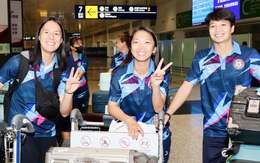 CLB nữ TP.HCM đến Vũ Hán sẵn sàng đấu với đối thủ Trung Quốc