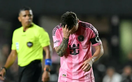 Messi liên tục phàn nàn và giả vờ ngã ở trận Inter Miami 'phơi áo' trên sân nhà