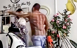 Xem xét phạt tiền người chồng đánh vợ bị tung clip lên mạng