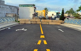 Cầu 110 tỉ bắc qua sông trung tâm thành phố làm gần 3,5 năm chưa xong