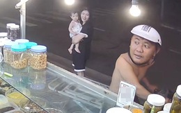 Anh khách lầy lội thử lòng cô chủ bán chè