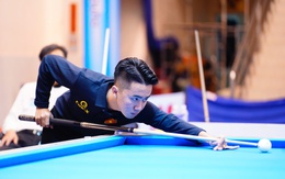 Tài năng trẻ billiards Việt Nam lại tỏa sáng, đi tiếp ở World Cup billiards TP.HCM