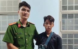 Công an Tiền Giang hỗ trợ đưa một thiếu niên đi bộ từ Bình Dương về An Giang