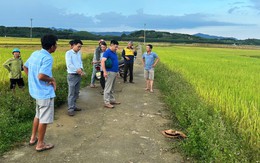 Cụ bà bị sét đánh tử vong khi trên đường từ đồng trở về nhà