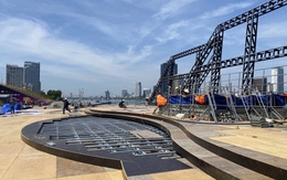 Cận cảnh sân khấu 10.000 chỗ tại Lễ hội pháo hoa quốc tế Đà Nẵng 2025