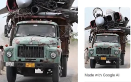 Bức hình xe tải Pakistan chở xác máy bay Ấn Độ là thật hay giả?