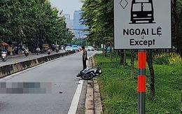 Taxi công nghệ chạy ngược chiều tông xe máy ở Thủ Đức, một người chết