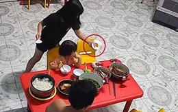 Bé gái đứng hình khi vỡ bát cơm theo cách không thể ngờ
