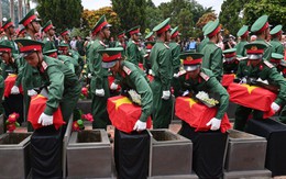 Đưa 23 hài cốt liệt sĩ quân tình nguyện Việt Nam tại Campuchia về đất mẹ