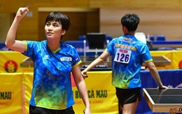 Diệu Khánh - Thanh Thư vượt qua đàn chị kỳ cựu, vô địch đôi nữ bóng bàn
