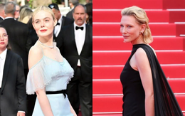 Elle Fanning, Cate Blanchett và dàn sao đổ bộ thảm đỏ bế mạc Cannes 2025