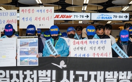 Jeju Air bị chỉ trích gửi thư 'dàn xếp' khi chưa có kết luận tai nạn