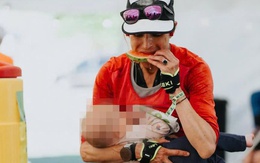 Nữ runner vừa chạy vừa dừng cho con bú vẫn thắng giải siêu marathon 100km