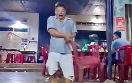 Khách nói giá cơm gà đắt, bị chủ quán cơm ở Bình Định cầm ghế đánh tới tấp