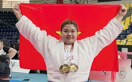 Võ sĩ jujitsu Thanh Trúc tỏa sáng với 5 huy chương vàng châu Á