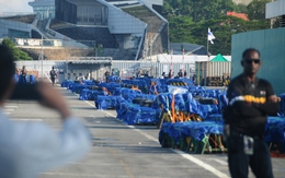 Trận địa bãi bắn Lễ hội pháo hoa quốc tế Đà Nẵng