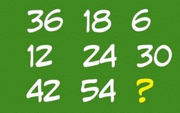Kiểm tra IQ bằng 2 câu đố toán học