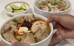 Cô gái Mỹ nấu món Việt cho bạn trai Việt: Nhận triệu view, ai xem cũng thèm