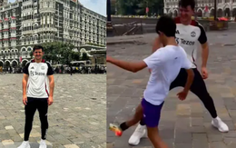 Sao Man Utd Maguire đá bóng trên đường phố Ấn Độ