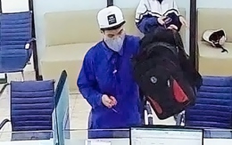 Công an thông báo truy tìm người đàn ông cướp ngân hàng