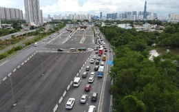 Ngày cuối nghỉ lễ, cao tốc thông thoáng, có ùn nhẹ tại nút giao An Phú và cầu Long Thành