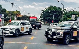 Tự ý chặn quốc lộ 20 để đoàn xe từ Đại Tùng Lâm Hoa Sen qua đường