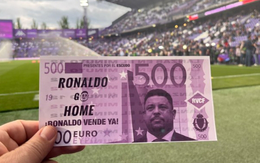 Fan Real Valladolid tung 60.000 tờ ‘tiền Ronaldo’ đuổi khéo huyền thoại Brazil