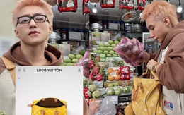 Sơn Tùng M-TP xách túi 300 'củ' đi chợ đựng xoài, măng cụt