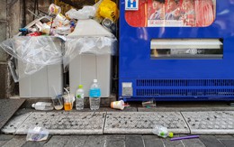 Du khách nước ngoài than phiền Nhật Bản quá ít thùng rác công cộng