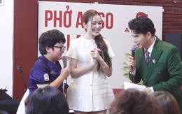 MC Vũ Mạnh Cường, hoa hậu Kiều Duy thổi thêm tình yêu phở vào Atispho