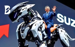 Người ta có thể cưỡi chó robot của Suzuki như cưỡi ngựa?