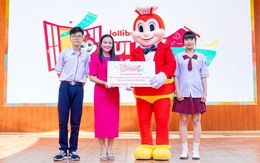 Jollibee trao 150 học bổng đến học sinh qua dự án ‘Vui Mở Tương Lai’